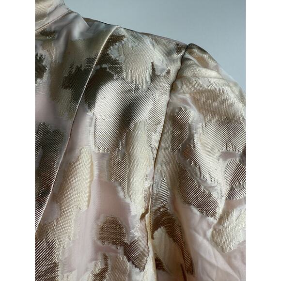 Tuckernuck Champagne Fil Coupe Palmerston Ruffle Collar Ivory Dress  Size XL - Picture 6 of 16